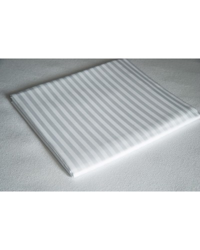 Otel çarşafı Tek kişilik 200x280cm 83 tel çizgili kumaş